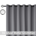 Grey Sliding Door Curtains